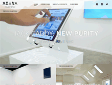 Tablet Screenshot of moana-ari.com